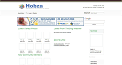 Desktop Screenshot of hobza.com